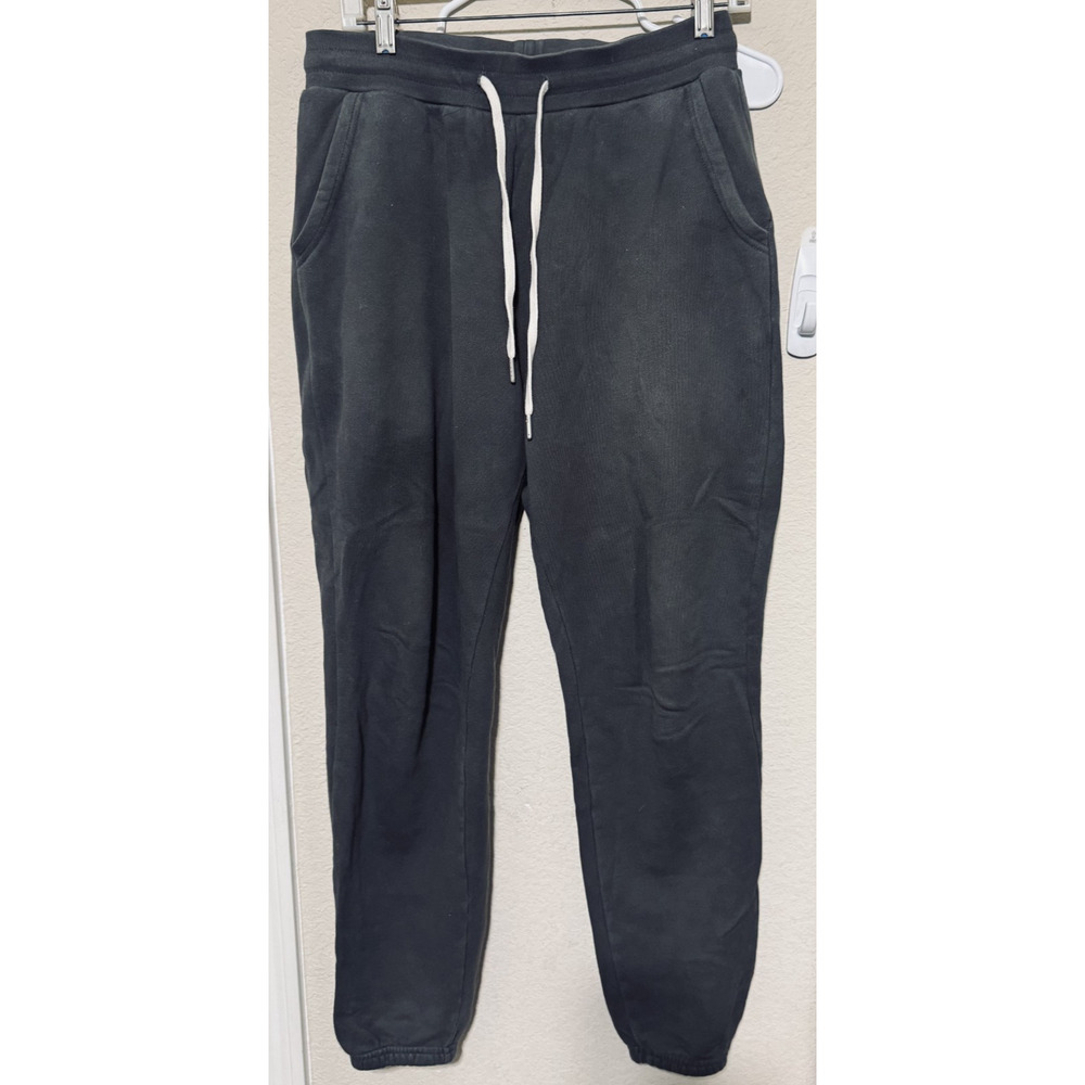 JOHN‎ ELLIOTT Joggers SWEATPANTS Dark Steel Grey mens size 2/M loose fit